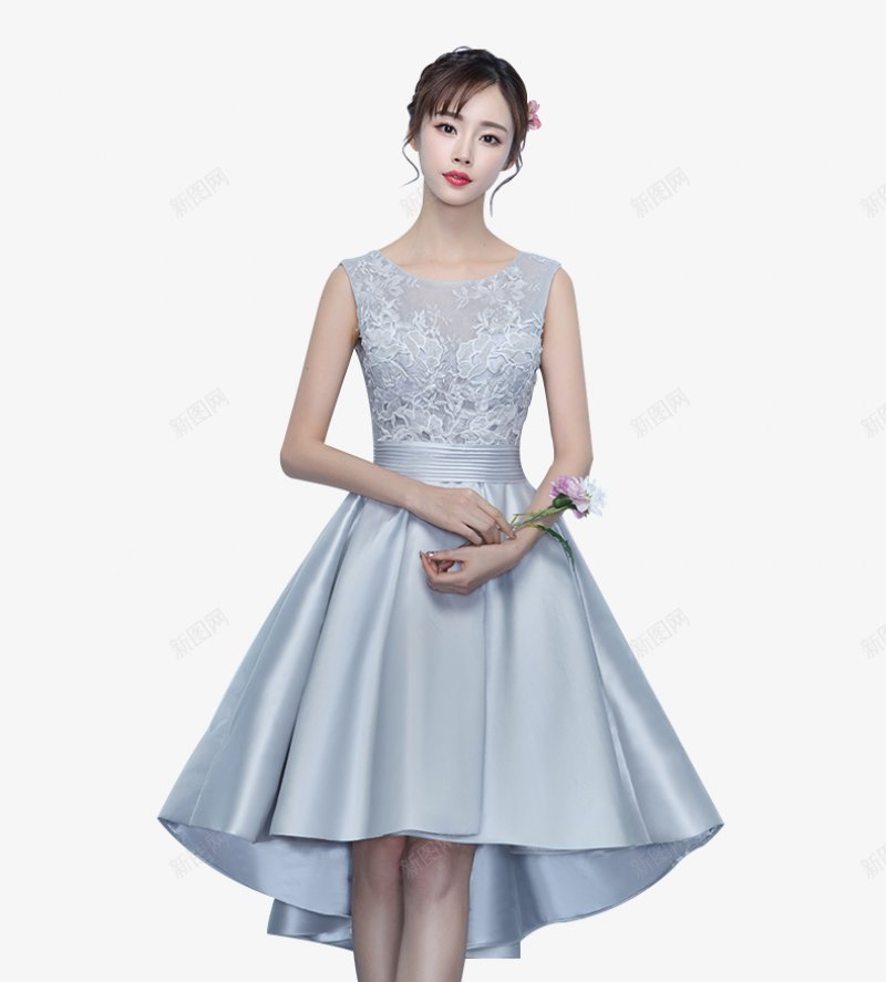 伴娘服模特png免抠素材_新图网 https://ixintu.com 伴娘服 模特