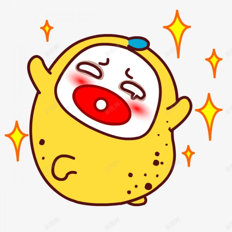 手绘黄色卡通小动物插图png免抠素材_新图网 https://ixintu.com 卡通动物 漫画 黄色 动物 夏普 黄鸭 笑 激动 开心 疯狂 彩笔画 水彩涂 手绘 简笔画 涂画 水彩装饰 插画