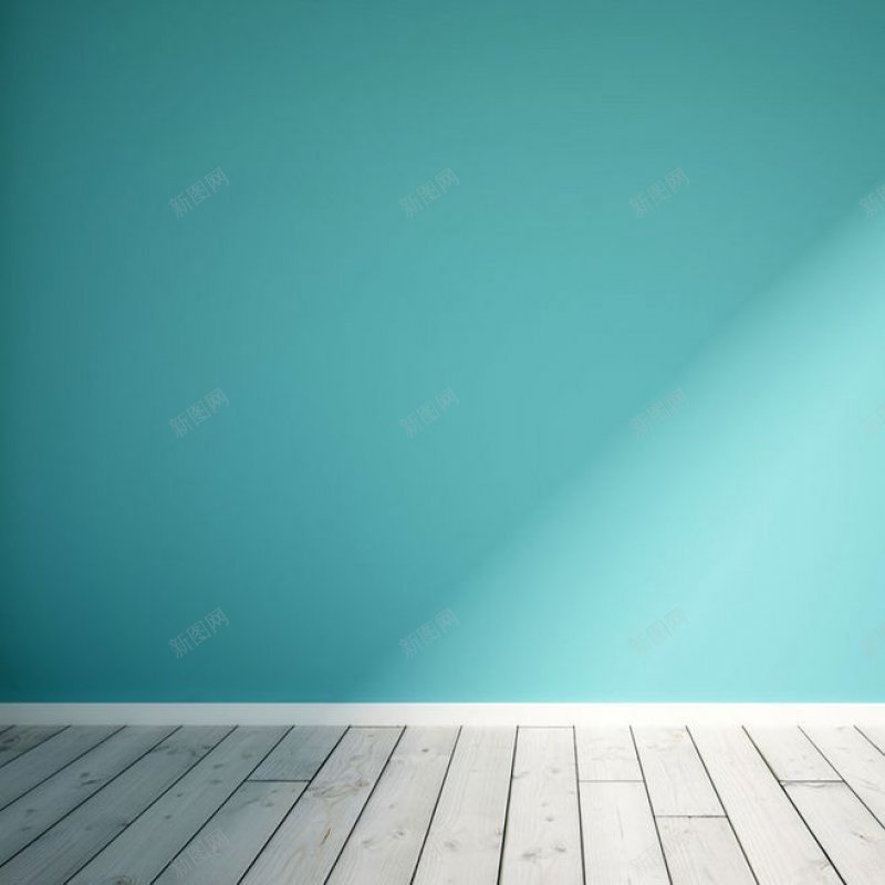蓝绿墙地板背景jpg设计背景_新图网 https://ixintu.com 蓝绿墙地板背景