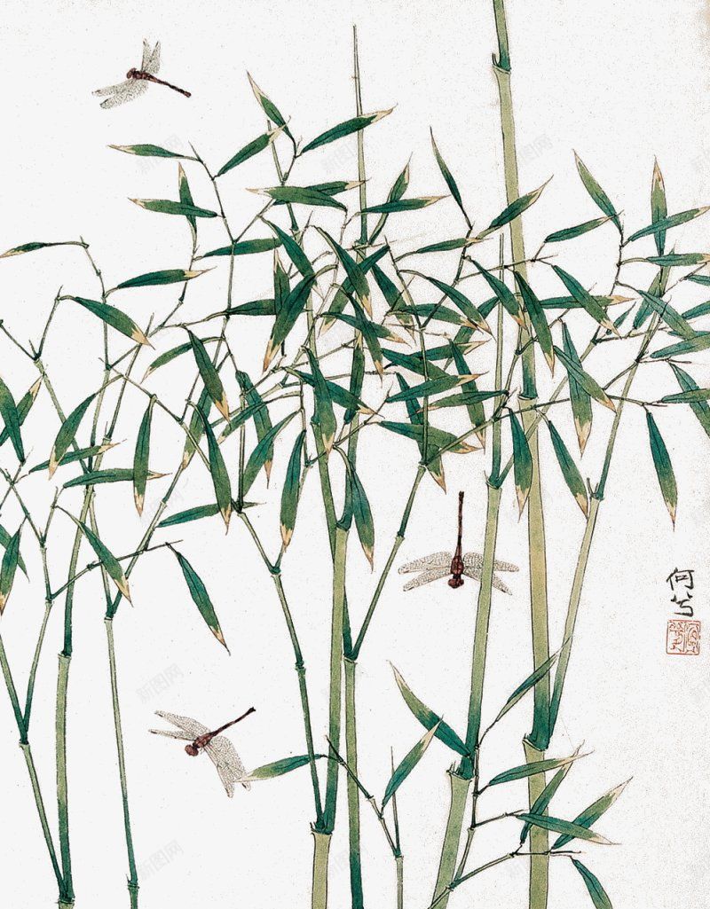 古风竹子竹林工笔画古风png免抠素材_新图网 https://ixintu.com 古风 工笔画 竹子 竹林