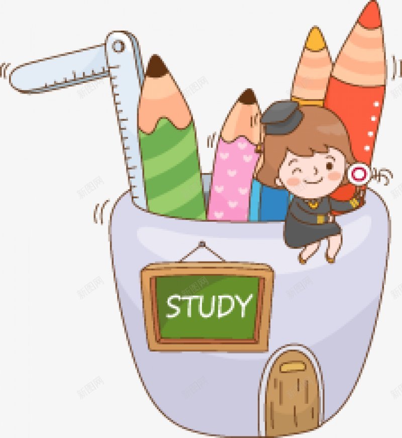 开学季彩笔集合黑板标题框绘画图png免抠素材_新图网 https://ixintu.com 开学季 标题框 学习用品 彩笔集合 尺子 放大镜 橡皮擦 涂改液 开学文具 知识 钢笔 铅笔 笔元素