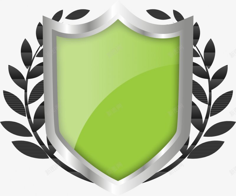 绿色盾牌图标LOGO环保盾牌Qpng_新图网 https://ixintu.com LOGO 免扣 环保盾牌 绿色盾牌图标 设计Q461666745