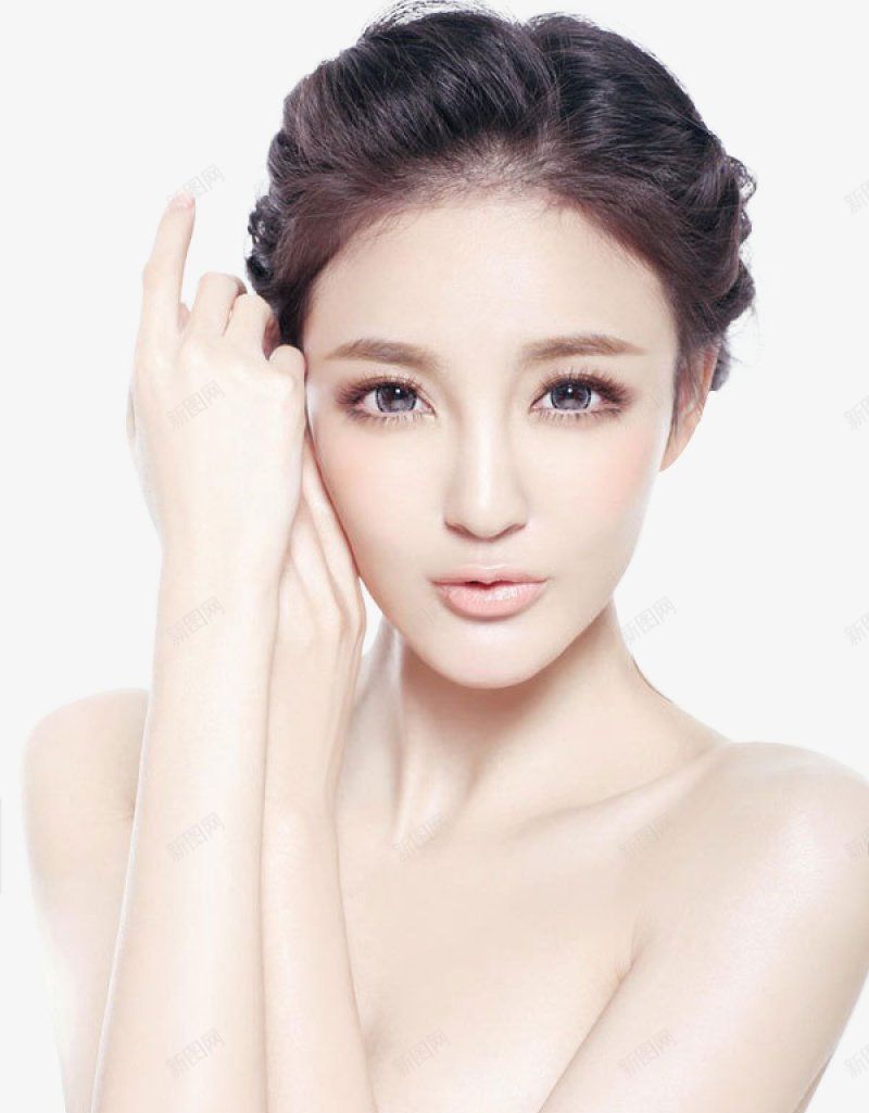 美女甜美美妆脸模彩妆美肤脸部美肤美妆模特半身模特png免抠素材_新图网 https://ixintu.com 半身模特 美女甜美 美妆模特 美妆脸模彩妆美肤脸部 美肤