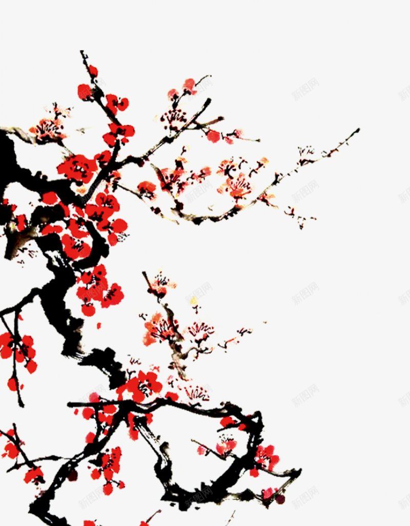 梅花古风工笔画梅花树梅花鹿扇子中国风梅花中国风图标png_新图网 https://ixintu.com dianjineng 中国风 古风 工笔画 扇子 梅花 梅花树 梅花鹿 点技能 设计