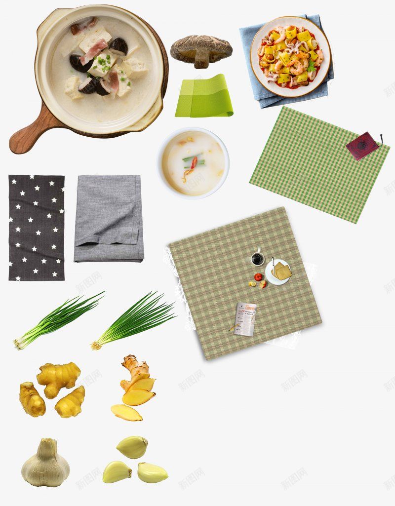 透明抠图食材蔬菜水果画板精细划分标图标png_新图网 https://ixintu.com 免扣 抠图 标明分类名称 透明