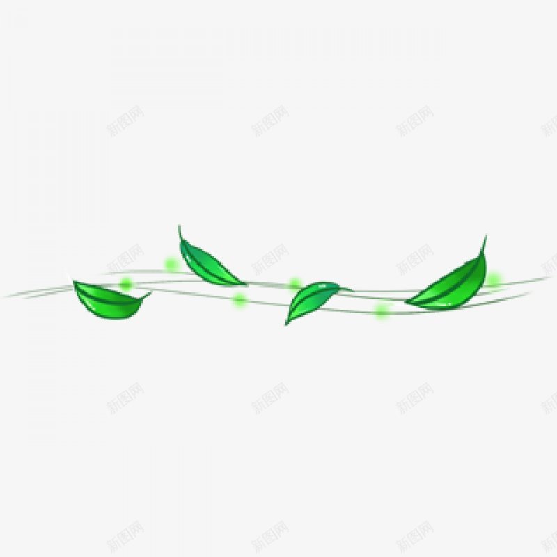 手绘卡通绿色叶子装饰图png免抠素材_新图网 https://ixintu.com 植物叶子 创意 卡通绿叶 可爱 小清新 绿色叶子 插画 春天 环保 简约 嫩绿