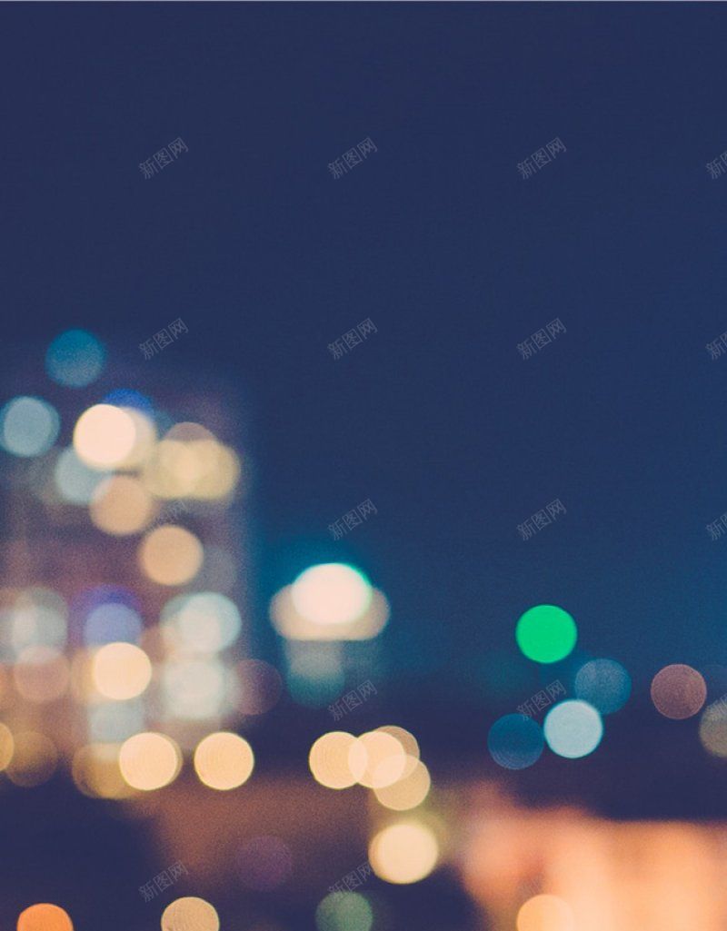 梦幻城市夜景HTML网H5jpg设计背景_新图网 https://ixintu.com H5 HTML网 梦幻城市夜景