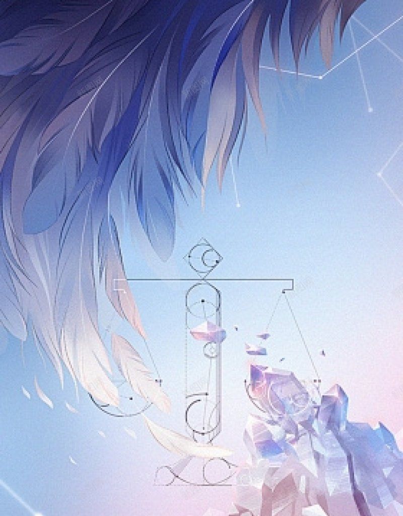 星座物语天秤座动漫H5免费H5jpg设计背景_新图网 https://ixintu.com 免费H5 星座物语天秤座动漫H5