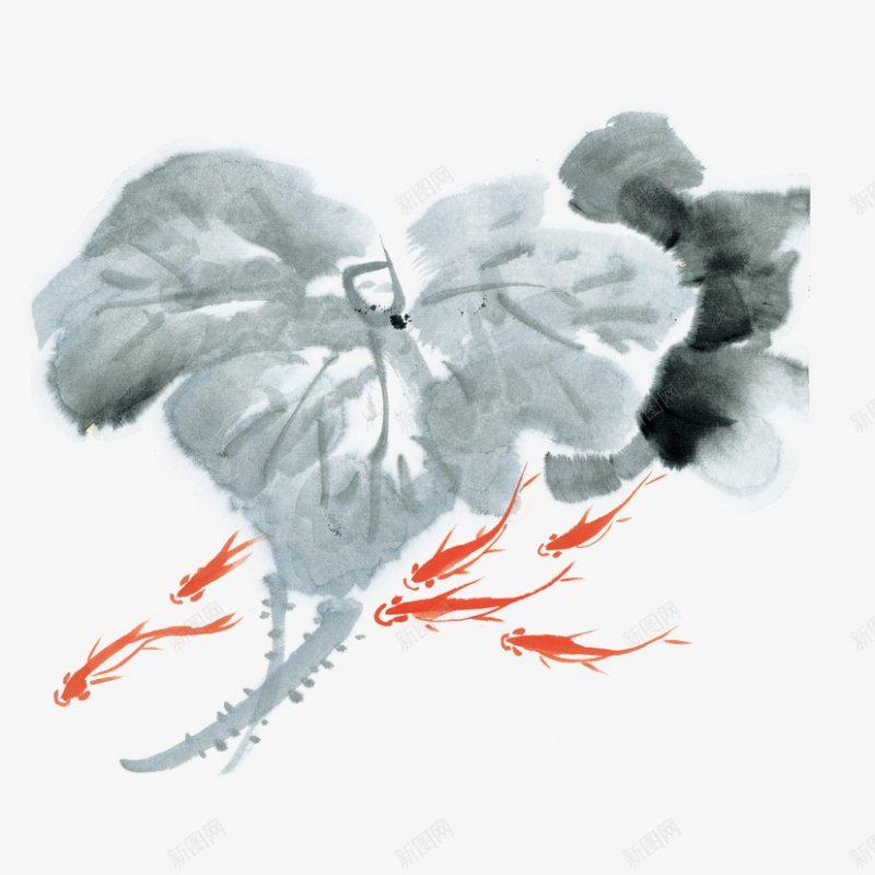 古典中国风水墨字画墨迹灬小狮子灬透明透明合成情png免抠素材_新图网 https://ixintu.com 元宵节 免扣 合成 情人节 新年 春节 海报 电商 透明 首页