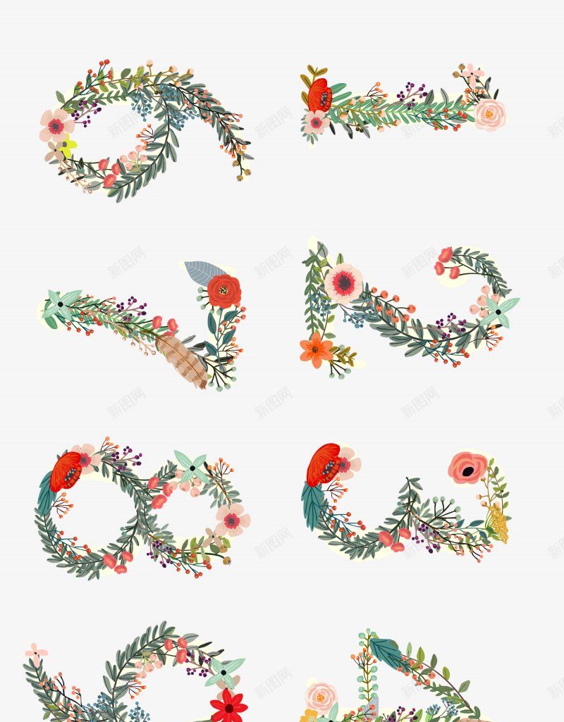 字母创意文本艺术字彩铅插画鲜花数字的png免抠素材_新图网 https://ixintu.com 创意字体 创意文本艺术字设计 墨笔数字字母 字母设计 彩铅 折纸数字 插画 气球数字 水的艺术字母 鲜花数字