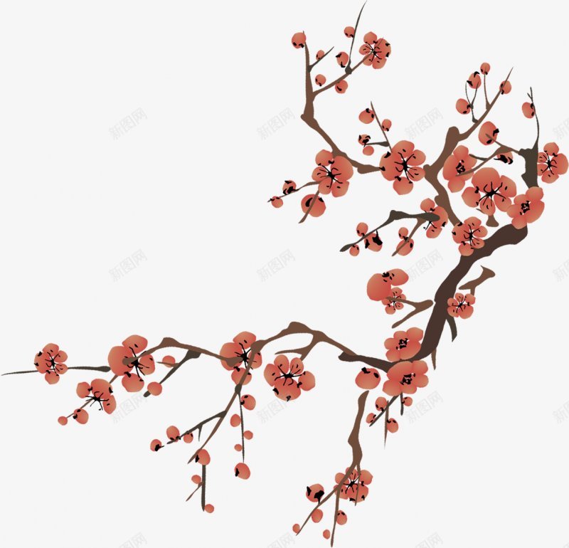 梅花古风工笔画梅花树梅花鹿扇子中国风梅花中国风图标png_新图网 https://ixintu.com dianjineng 中国风 古风 工笔画 扇子 梅花 梅花树 梅花鹿 点技能 设计
