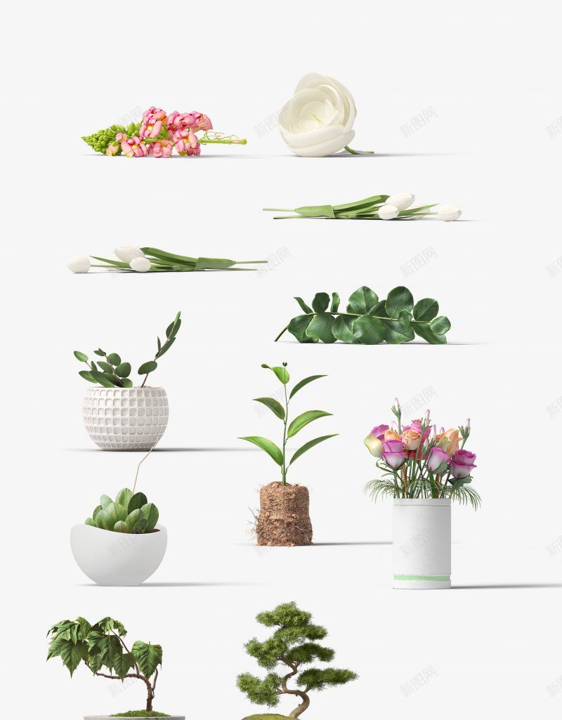 高端北欧Highend色彩视觉陈列物品图标png_新图网 https://ixintu.com High 北欧 高端