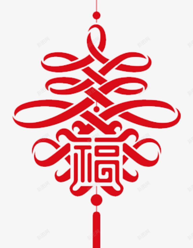 春节新春元旦节日灯笼炮竹剪纸红色拜年中国结喜庆png免抠素材_新图网 https://ixintu.com 喜庆
