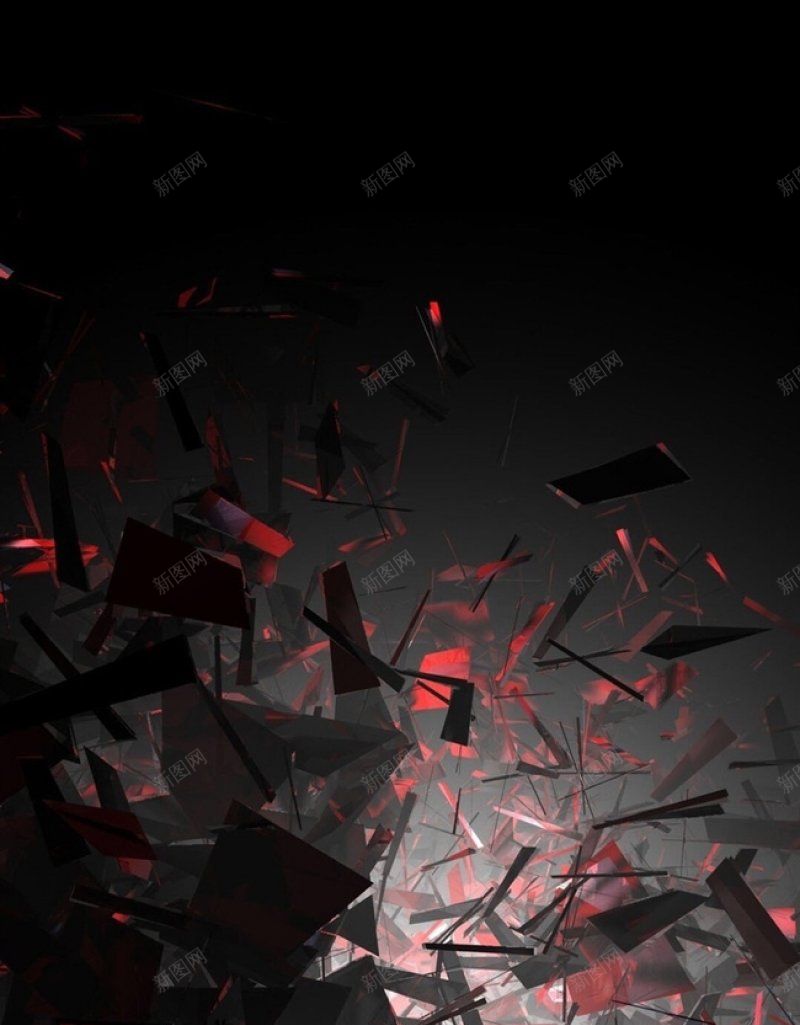 黑色科技几何H5HTML网H5jpg设计背景_新图网 https://ixintu.com H5 HTML网 黑色科技几何H5