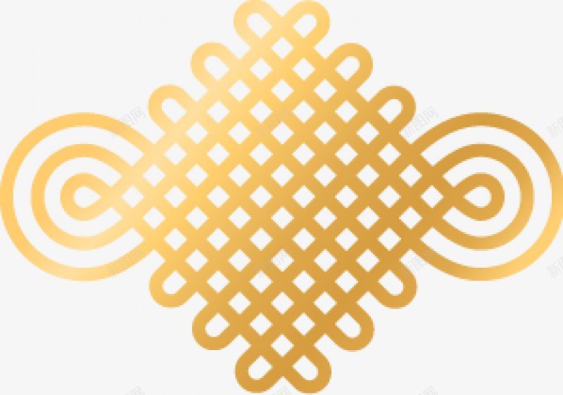 中国结东方传统复古新年节日氛围图复古传统中国风png免抠素材_新图网 https://ixintu.com 中国结