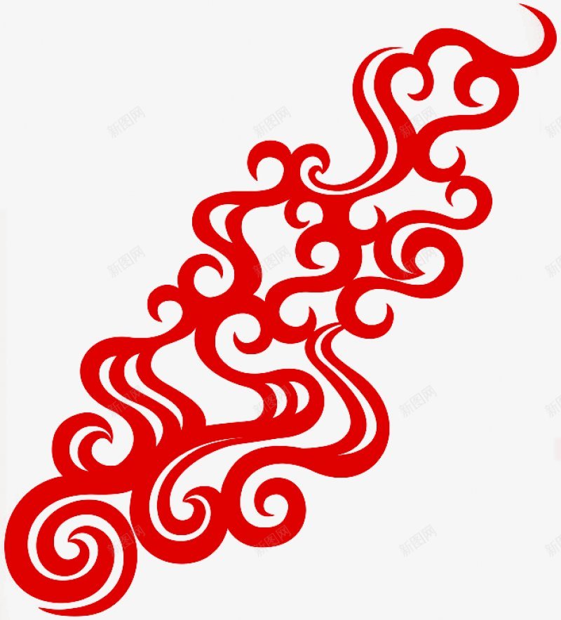 中国传统花纹中国红透明中国png免抠素材_新图网 https://ixintu.com 中国 中国传统 中国红 免扣 花纹 透明