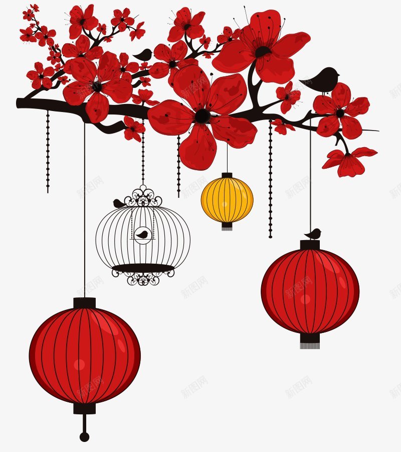 梅花古风工笔画梅花树梅花鹿扇子中国风梅花中国风图标png_新图网 https://ixintu.com dianjineng 中国风 古风 工笔画 扇子 梅花 梅花树 梅花鹿 点技能 设计