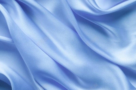 蓝色丝绸丨活动类红绸子彩带花边装饰品各类装饰背景