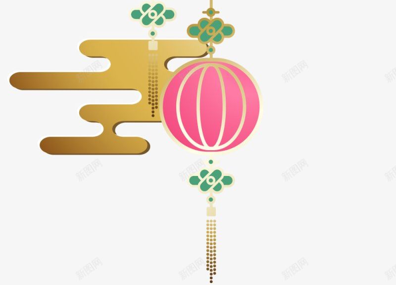 中国风立体剪纸灬小狮子灬png免抠素材_新图网 https://ixintu.com 免扣