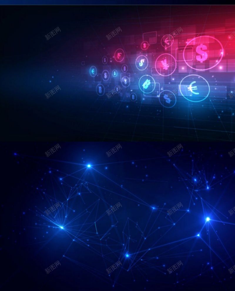 虚拟科技KV海报底纹jpg设计背景_新图网 https://ixintu.com 底纹 虚拟科技KV海报