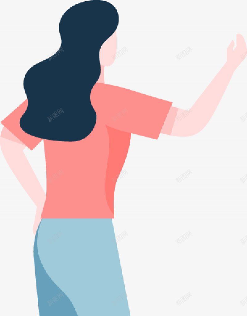 清爽的扁平人物扁平等距插画人物合辑png免抠素材_新图网 https://ixintu.com 清爽的扁平人物