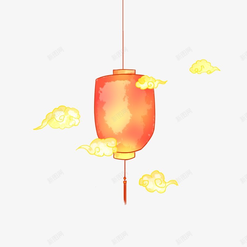 新年兔年兔子灯笼png免抠素材_新图网 https://ixintu.com 圆月 中秋 云朵 新年快乐 元旦 新年 新春 春节 灯笼