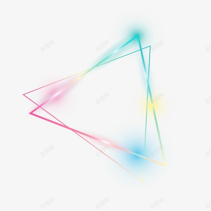 三角形霓虹灯重叠边框装饰图案png免抠素材_新图网 https://ixintu.com 电商 炫酷 三角形边框 三角形霓虹灯 高清 风格 重叠 边框 促销图标 装饰 图案 霓虹灯 超清大