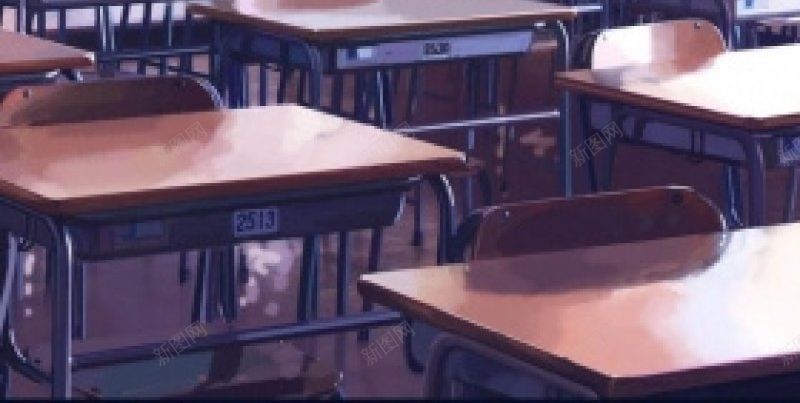 手绘唯美教室H5免费H5jpg设计背景_新图网 https://ixintu.com 免费H5 手绘唯美教室H5