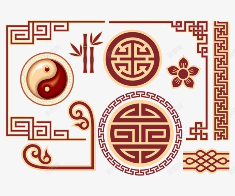 中国风民族风银饰丨中国风png免抠素材_新图网 https://ixintu.com 中国风 民族风 银饰丨中国风