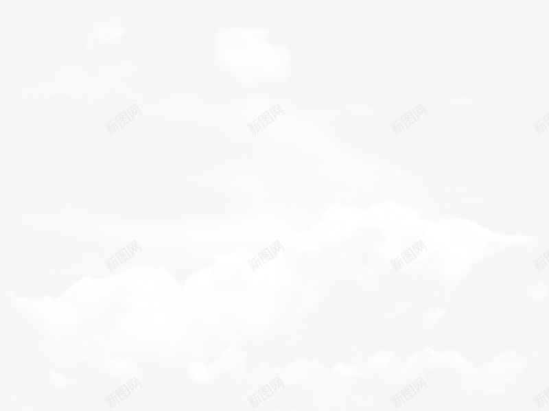 天空白云卡通造型效果png免抠素材_新图网 https://ixintu.com 卡通 天空 效果 白云 素描白云 造型