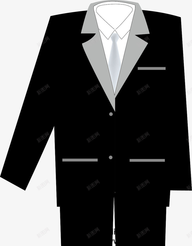 商务套装图png免抠素材_新图网 https://ixintu.com 上衣 套装 工作服 工服 服装 服装矢量图 服饰 男装 职业服装 职员服装 衣服