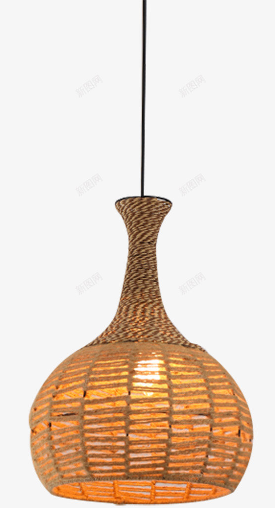 复古工业风麻绳吊灯png免抠素材_新图网 https://ixintu.com 吊灯 复古 奶茶店 工业风 服装店 餐厅 麻绳