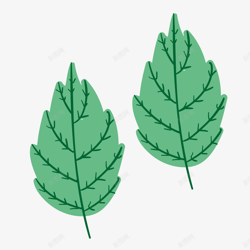 简约插画小叶子png免抠素材_新图网 https://ixintu.com ppt叶子 卡通装饰树叶 图案装饰叶子 扁平化小树叶 简单萌叶子 绿色可爱的叶子