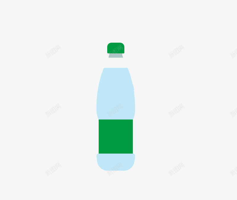 矿泉水瓶png免抠素材_新图网 https://ixintu.com ai格式 nb 卡通 容器 扁平化设计 水 瓶 矢量图免费 矿泉水 矿泉水瓶 饮料