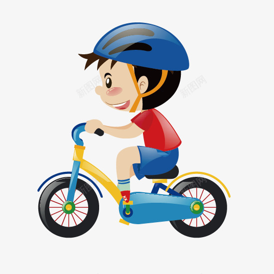 骑单车的小男孩png免抠素材_新图网 https://ixintu.com 卡通手绘骑自行车的男孩 卡通男孩 帽子 手绘男孩 自行车 运动男孩 骑车子的男孩