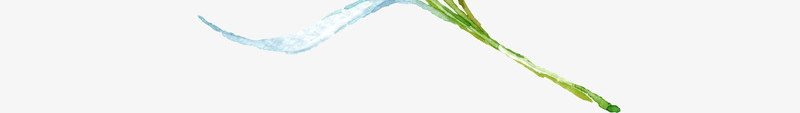 蓝绿色水彩叶子png免抠素材_新图网 https://ixintu.com 手绘植物素材 树枝png 水彩枝叶 水彩树叶 水彩植物 羽毛状枝条 蓝色叶子