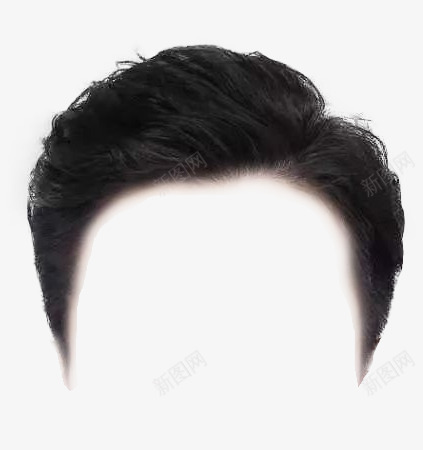男士证件照头型png免抠素材_新图网 https://ixintu.com 头发 头型 男士 证件照