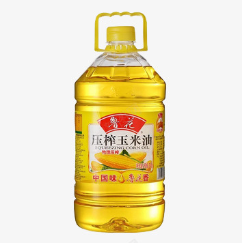 产品实物鲁花玉米油油png免抠素材_新图网 https://ixintu.com 食品 食用油 鲁花玉米油油