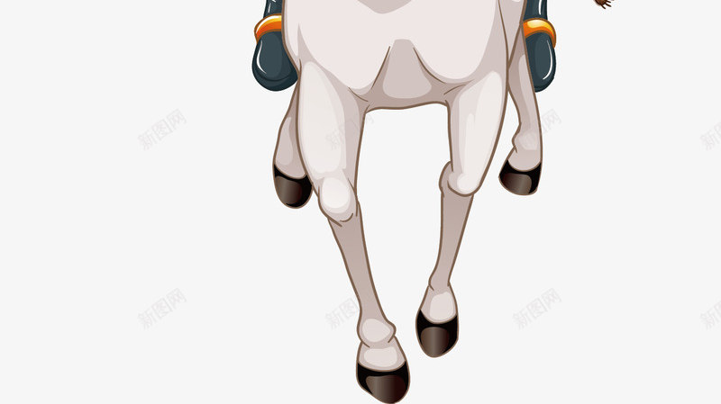 骑马飞奔的牛仔png免抠素材_新图网 https://ixintu.com 套圈圈 牛仔围巾 矢量素材 绳索套圈 西部牛仔 飞驰的骏马