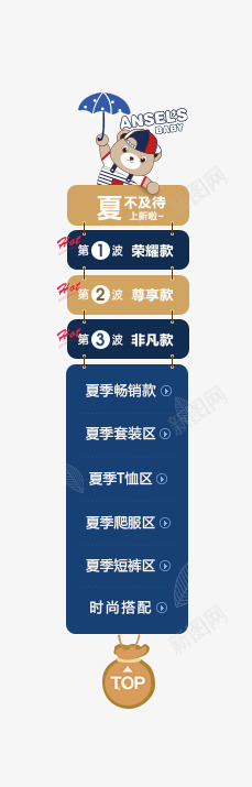 卡通小熊夏天促销海报背景png免抠素材_新图网 https://ixintu.com 促销 卡通 夏天 小熊 海报 背景