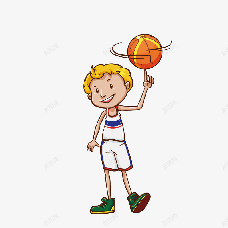 卡通男孩街头篮球插画png免抠素材_新图网 https://ixintu.com 体育运动 卡通 卡通人物 卡通男孩 小男孩 插图 校园 漫画 篮球 篮球运动 篮球运动员 锻炼
