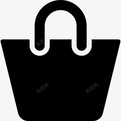 购物钱标图标png_新图网 https://ixintu.com 商务 袋 购物包 购物篮 购物袋 钱包