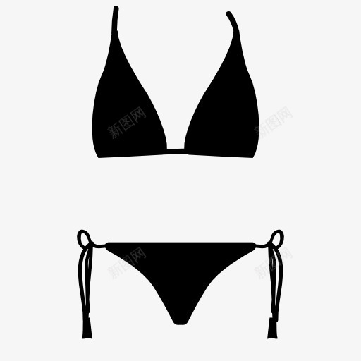 比基尼泳衣图标png_新图网 https://ixintu.com bikini 内衣 比基尼 泳衣