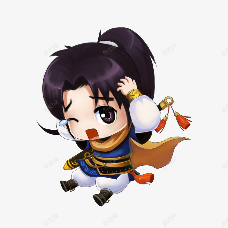 李逍遥男孩卡通男孩装饰png免抠素材_新图网 https://ixintu.com 卡通 男孩 装饰 逍遥