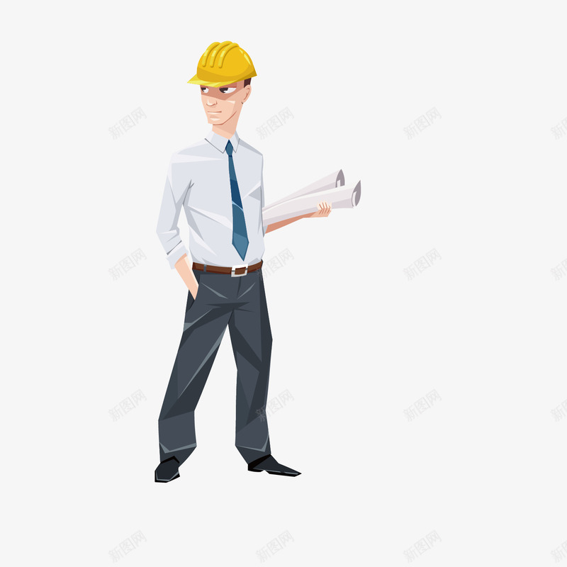 施工人员图纸矢量图eps免抠素材_新图网 https://ixintu.com 图案 图纸 施工人员 素材 装修 装修工 矢量图