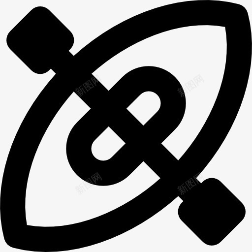 Kayak图标png_新图网 https://ixintu.com 体育竞赛 夏季奥运 漂流 独木舟 皮划艇 运动 运输
