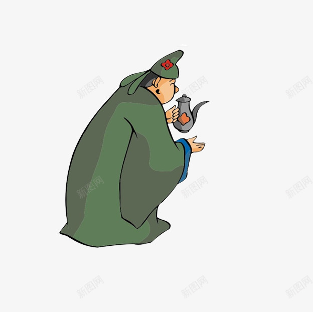 古人饮酒png免抠素材_新图网 https://ixintu.com 喝酒的人 简单的素材图片 装饰图片 酒壶
