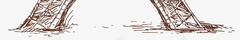 创意合成素描埃菲尔铁塔png免抠素材_新图网 https://ixintu.com 创意 合成 素描 铁塔