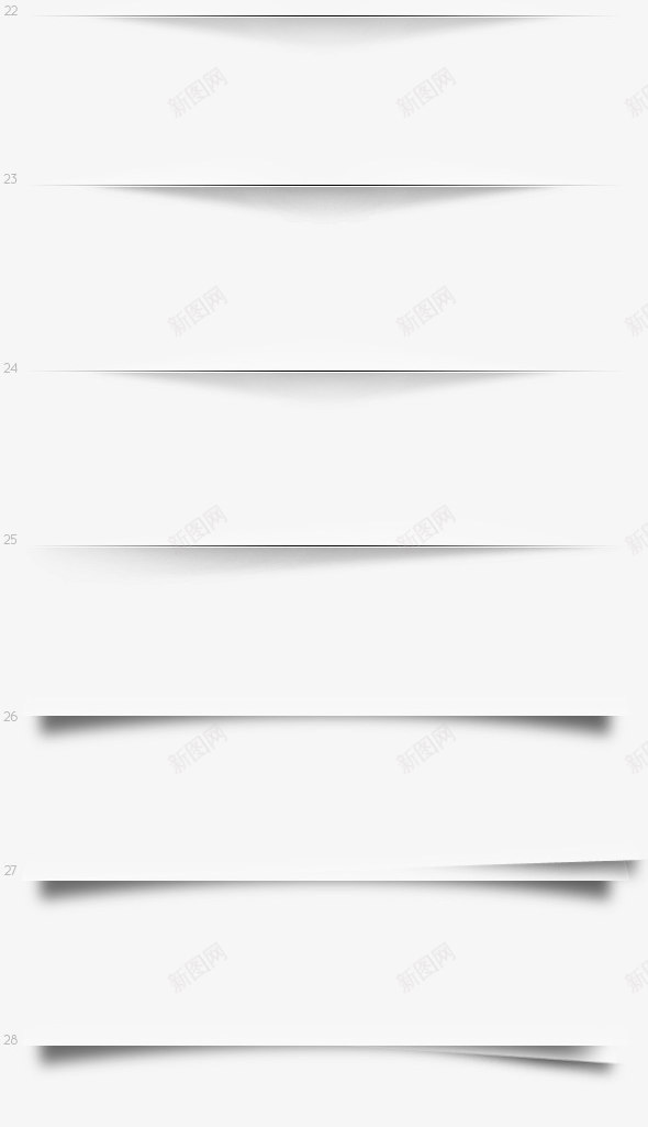 分割线阴影线条灰色png免抠素材_新图网 https://ixintu.com 割线 灰色 线条 阴影