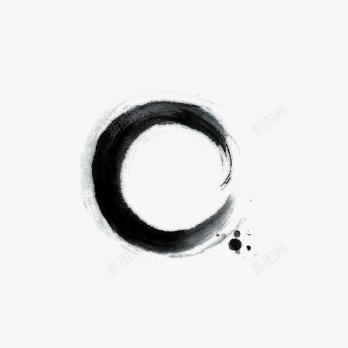 水墨中国风装饰夏天png免抠素材_新图网 https://ixintu.com 中国风 夏天 水墨 装饰
